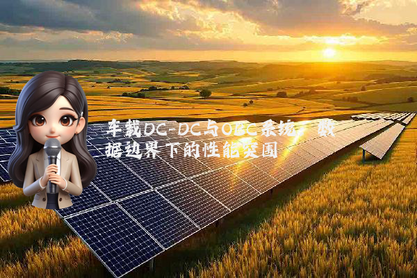 车载DC-DC与OBC系统:数据边界下的性能突围