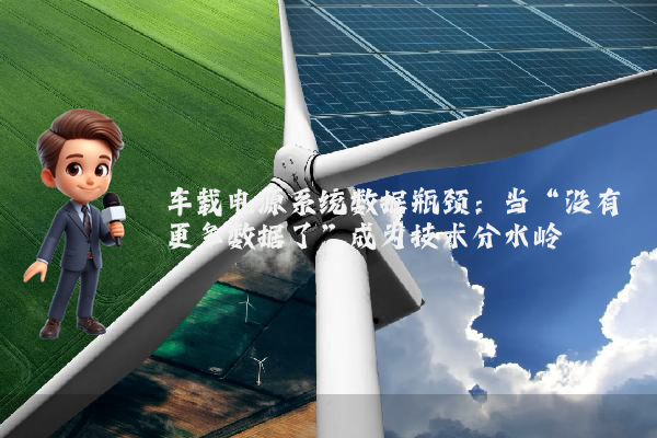 车载电源系统数据瓶颈：当“没有更多数据了”成为技术分水岭