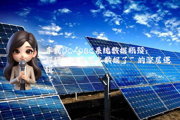 车载DC/OBC系统数据瓶颈：解码“没有更多数据了”的深层逻辑