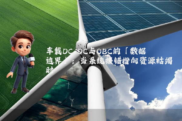 车载DC-DC与OBC的「数据边界」:当系统报错指向资源枯竭时